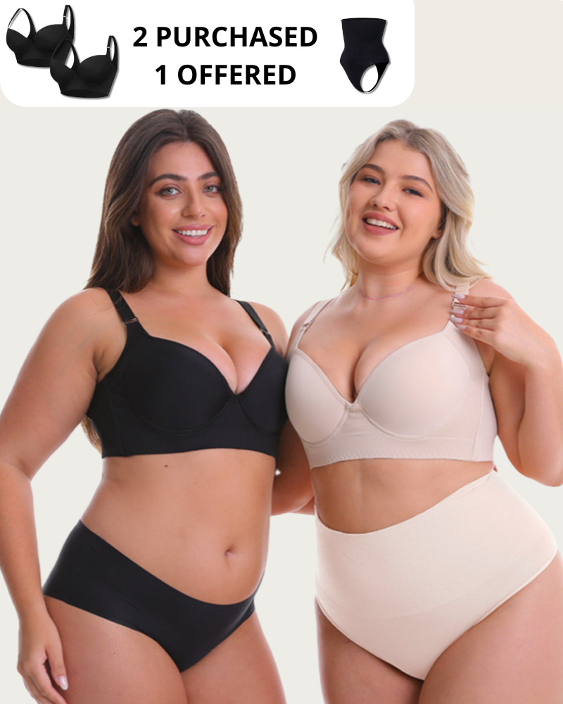 Back Smoothing Bra Push Up
